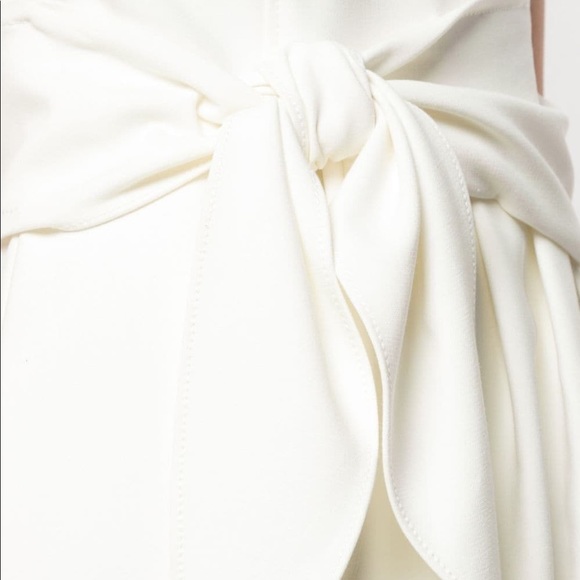 cinq a sept Cassaleigh Ivory Tie-Waist Dress 4 - Picture 7 of 15
